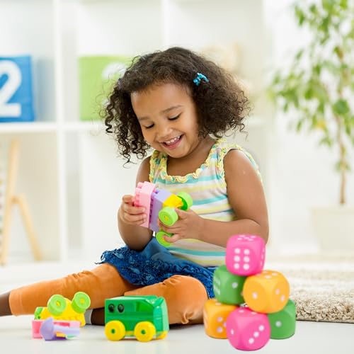 Dados grandes para niños que buscan un juguete de espuma seguro y libre de ruidos 4