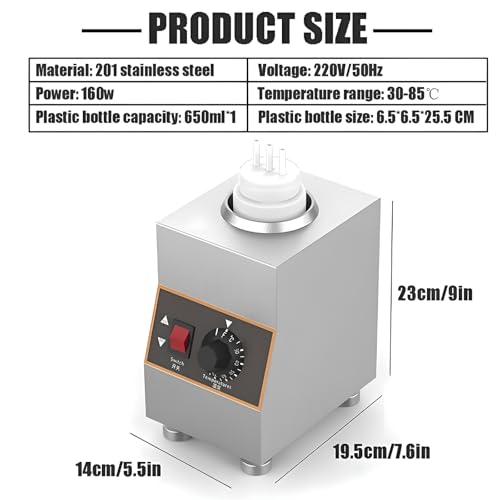 Réchauffeur de sauce électrique thermostat 30 à 85 °C 1 grid - 3