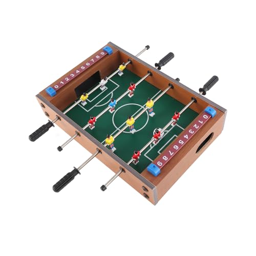Baby-Foot Portable 13,4 Pouces avec 4 Rangées et 2 Balles pour Enfant et Adulte - 3