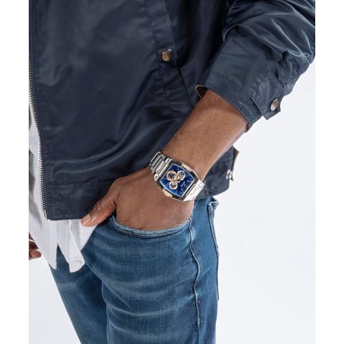 Image of Guess Men's GW0G Series| Analog Trend Watch| Polycarbonate Case| Silicone Bracelet | 50M Water Resistance