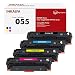 Produktbild 055 055H Tonerkartusche 4 Stück Kompatibler Ersatz für Canon Cartridge 055 055H FarbbildCLASS MF743Cdw MF741Cdw MF745CdwMF746Cdw LBP664Cdw Laserdrucker | Schwarz Cyan Magenta Gelb