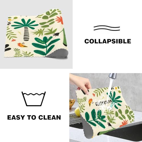 Sets de table antidérapants lot de 6 protège table résistant chaleur zèbre