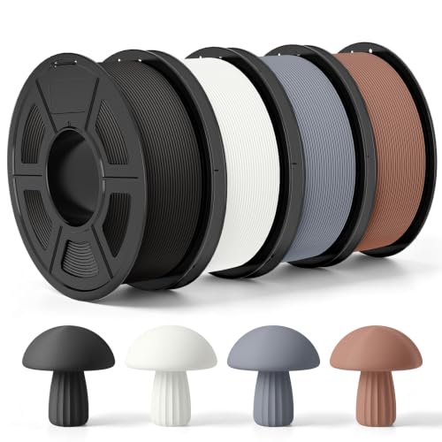 Image of TECBEARS PLA Classic Filament Rapid Printing, 4kg Bundle, E0401