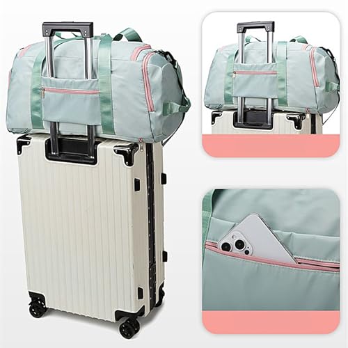 Mochila deportiva con compartimento para zapatos separador de ropa húmeda 5