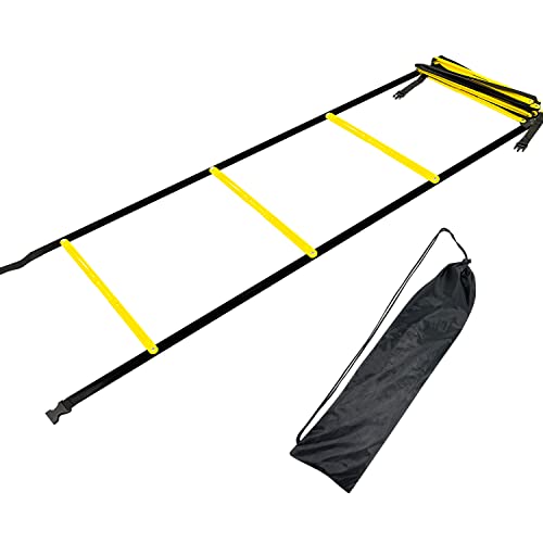 Socpuro 16FT Agility Ladder for Football Basketball Baseball