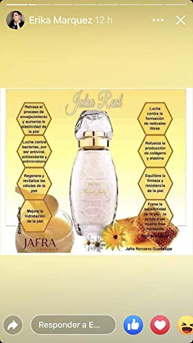 Jafra Royal Jelly Milk Balm Advanced Formula 3.3 Fl Oz Special Edition Glass Jar