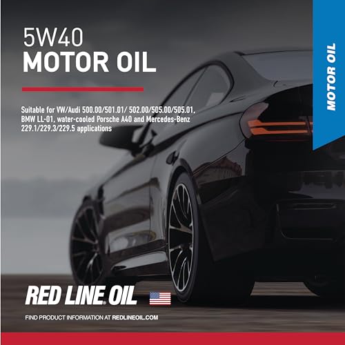 Aceite Motor 5W40 Sintético Red Line 1 Quart 6 Pack miniatura 2