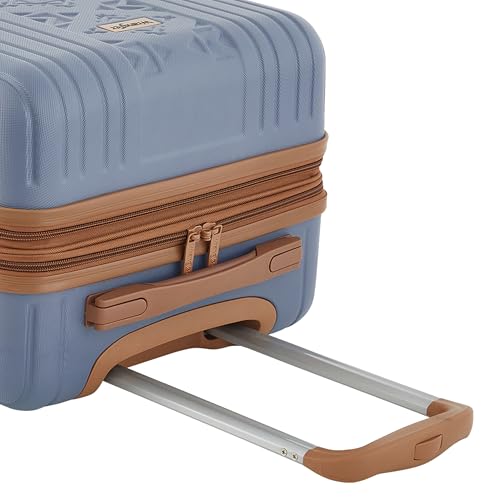 Image of Wrangler 22 inch and 18 inch Heartland 2-Piece Carry-On Luggage Set, Vintage Indigo