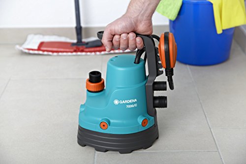 GARDENA Classic Klarwasser- Tauchpumpe 7000/ C: Klarwasserpumpe mit 7000 l/ h Fördermenge-3
