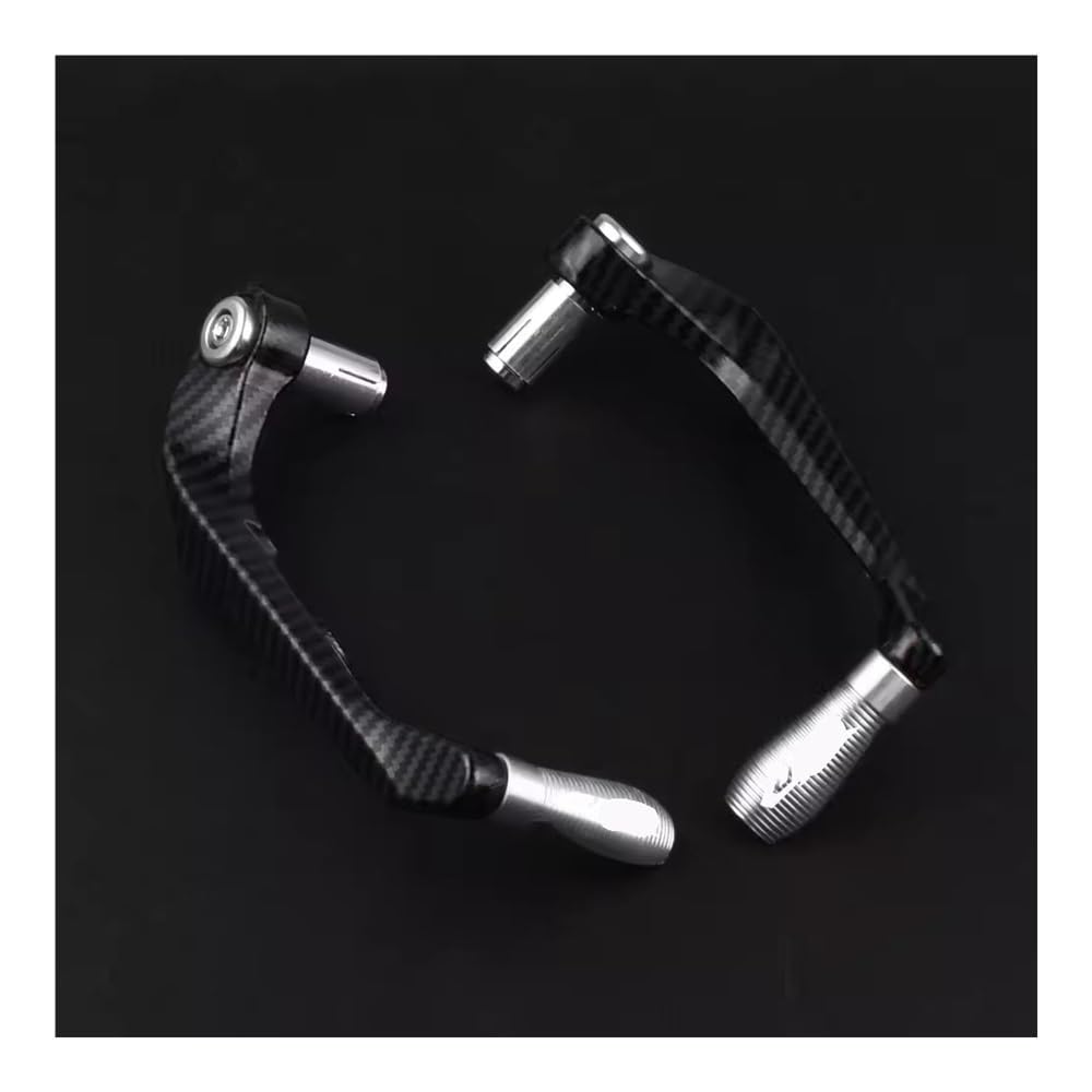 Uecdry Silver-A Logo Handguard Brake Guard Motorcycle Handguards Universal Brake Clutch Levers Protector For Cbr600rr Cbr900rr Cbr1000rr Cbr 600Rr 900Rr 1000Rr