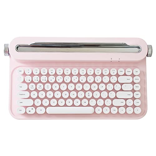 YUNZII ACTTO B305 Wireless Typewriter Keyboard, Retro Bluetooth