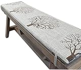 Amplio uso: ya sea que utilices el cojín de banco como cojín de asiento o soporte de espalda para tu banco de jardín o columpio de porche o simplemente como cojín de suelo o salón, cojines de banco de picnic. Estas almohadillas grandes y coloridas para sillas llamarán la atención. Por favor, póngase en contacto con nosotros si hay alguna pregunta. Alcance: sillas largas, sofás, oficinas, ventanas de bahía, tatami, yoga, meditación, etc