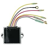 Voltage Regulator Rectifier 6 Wire Replacement for Mer-cury Mariner 815279T 883072T 854515 856748 815279-3 815279-5 40HP 50HP 55HP 60HP 75HP 90HP 100HP 115HP 125HP 135HP 150HP 175HP 200HP 250HP 275HP