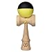 Kendama USA - Tribute - Half Split Silk Kendamas - Great for Beginners - Extras Included (Yellow)