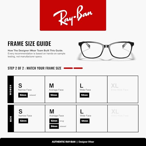 Image of Ray-Ban unisex-adult Rx5362 Square Prescription Eyeglass Frames
