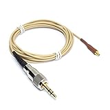 YPA E6CB2SEL Aramid-Reinforced Snap-on Replacement Microphone Cable for Countryman IsoMax E6 & E6i Series Earset fits Sennheiser Wireless Transmitters or 3.5mm TRS Device