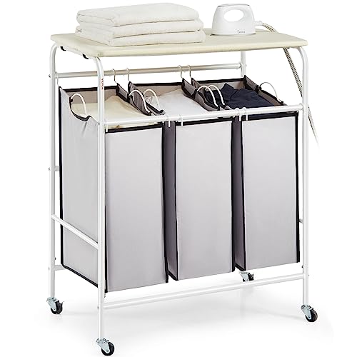 Best Laundry Sorter with Ironing Board Streamline Your Laundry Routine