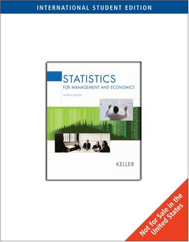 Statistics for Management and Economics