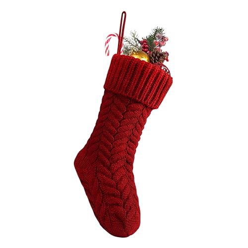 Fesciory 18 Inches Christmas Stockings Bulk, 1...