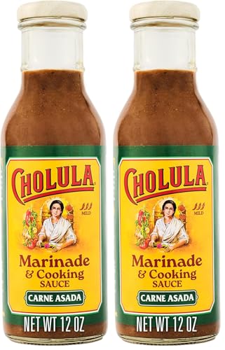 Cholula Carne Asada Marinade & Sauce 12 fl oz (2-pack)
