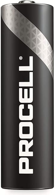 Duracell Procell AA Battery 10 Pack,MN1500/10,Black
