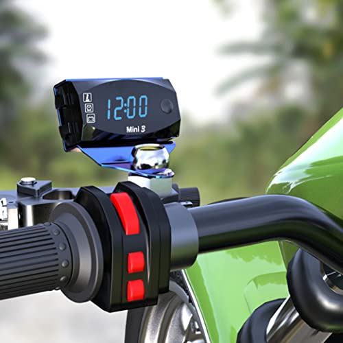 NiseWuds 1 PZ 12V Moto Digital orologio Voltmeter