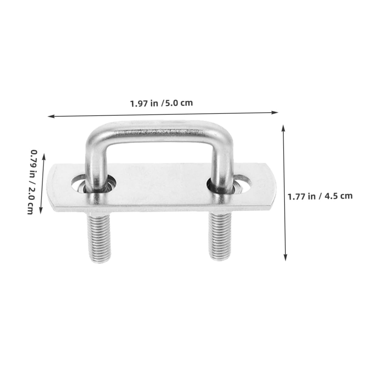 15pcs Sturdy Stainless Steel Square u Bolt Trailer U-Bolt Clamp Square Shape