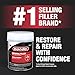 Bondo Body Filler, Original Formula for Fast, Easy Repair & Restoration for your Vehicle, 00262, Filler 1.57 lb and Hardener 0.75 oz, 1 Can