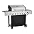 Amazon Basics Freestanding Gas Grill with Side Burner, 6 Burner (66,000 BTU)