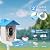 Bird Feeder with Camera Solar Powered - Smart Bird Feeder with 2K HD Camera, AI Identification, Solar Powered, Instant App Alerts, Birds Watching Gifts for Mom, Dad, Tech Lovers