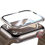 DIKESHGU for Apple Watchフィルム 41mm/45mm アップルウォッチ 液晶保護 フィルム SEries 9/8/7対応 画面保護 キズ防止 高透過率 気泡なし 指紋防止 取扱簡単 9H硬度ガラス(スターライト,41mm）