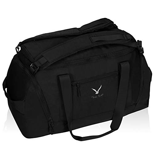 Hynes Eagle 50L Mochila Duffel Bolsa de Viaje de 3 vías Equipaje Gimnasio Bolsa Deportiva con Bolsa de Zapatos para Damas y Hombres