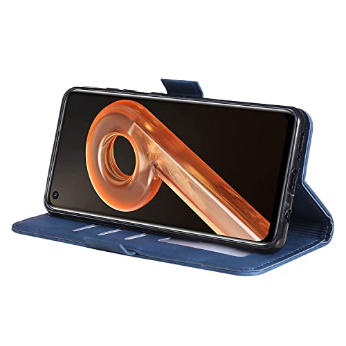 MOONESS Cover per Realme 9i Custoida Pelle + Vetro...