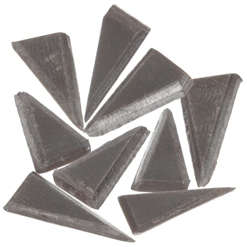 SOPOTUTU 9pièces Coin Pour Haches Fer Avec Manche Coin De Fendage Pratique Pour Outils De Menuiserie Cales De Rechange Pour Installation