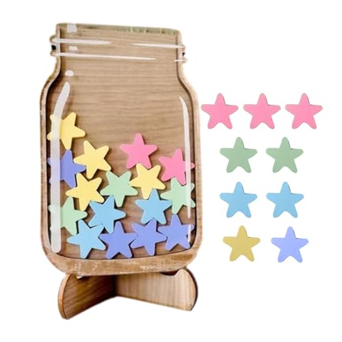 Reward Jar Classroom - Stars Reward Jar for Student Kids Behavior - t̗e̗ǂsǗc[ c̃gCg[jO ̓ǏӔC Ǝ̎̃N[jO