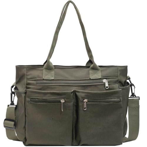 Teclado Casual Messenger Bag Plain Nylon Crossbody Bag Chic Shoulder Bag Travel Daypacks