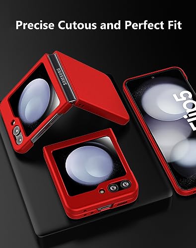 Cresee Case For Samsung Galaxy Z Flip 5 (2023) Thin Hard Matte Phone Case For Galaxy Z Flip5 thumb #2