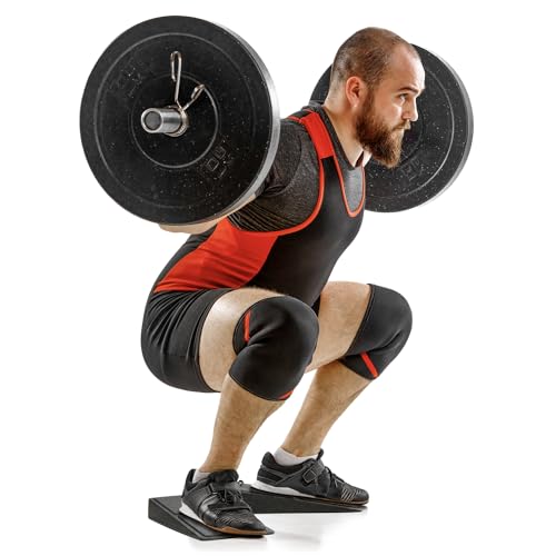 CampTeck U7259 3-Piece Multi-Angle Foam Fitness Slant Board, Squat Wedge, Squat board, Incline Board, Stretch Wedge, Calf Stretcher - Black - Image 6