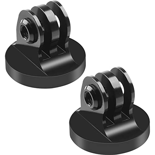 Adaptateur de Montage pour Trépied en Aluminium Support Adaptateur Trépie 1/4-20 Support d'adaptateur Accessoires Caméra Compatible avec Gopro Hero 8, 7, 6, 5, 4, 3+, 3, 2, 1, DJI OSMO Action 2 Pack Cover