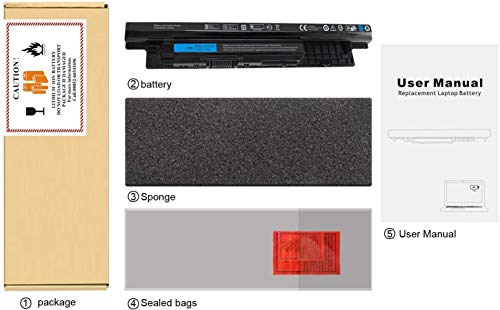 Gomarty Xcmrd 40Wh Laptop Battery For Dell Inspiron 14 15 17 14R 15R 17R Vostro 2421 2521 #TOP5