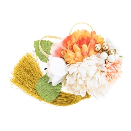 LALADEFIEE 和風 ップ 優雅な花形デ 成人式 婚礼 パーティー用 髪飾り 製シルク素材 快適装着 旅行卒業式にも