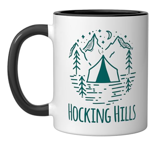 Hocking Hills Camping Rustic Mountains Tent Woods Campground...