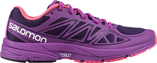 Salomon Women's Sonic AERO W-W, Cosmic Purple/Azalee Madder Pink, 8.5 B US