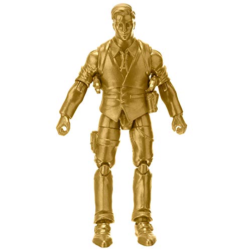 Fortnite Hot Drop1 Figure Pack, With 4-Inch Midas-Gold Figure, Harvesting Tool, Umbrella, Back Bling, And Weapons #TOP4