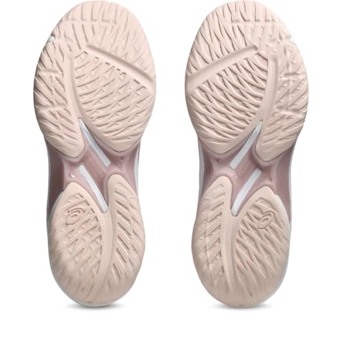 ASICS Women's Beyond FlyteFoam Volleyball Shoes, 9, White/MORGANITE - image 8