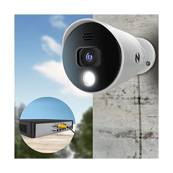 Night Owl Sp, Llc 8 Channel Bluetooth Video Home Security Camera System with (4) Wired 4K UHD Indoor/Outdoor Spotlight Cameras Audio and 1TB Hard Drive White, WM-BTD881-4LSA - Image 5