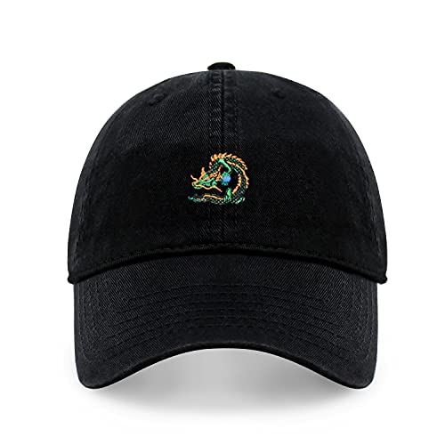 Image of Shenron Dragon Dad Hats Eternal Dragon God Meme Classic Original Design Baseball Caps Funny Hats for Men Women Teens Unisex