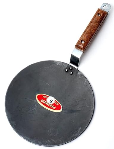 美味しいチャパティが焼けるインドの鋼鉄製専用フライパン