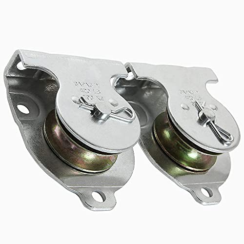 2pz Carrucola Palestra con 6 X Vite universale