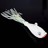 Team Deep Sea Flatter Jig 225g 8/0 Pearl White